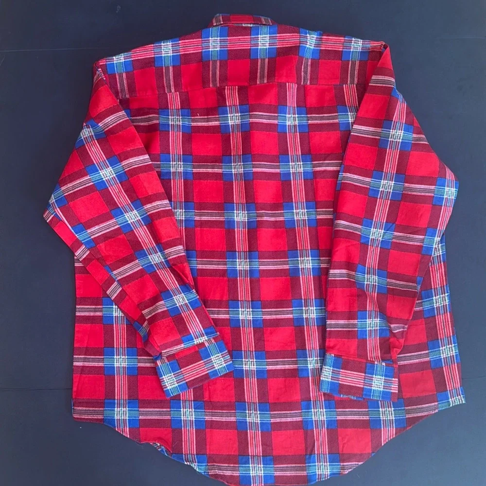 Vintage Chandler NWT Flannel Plaid Shirt XL